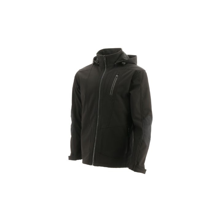 Caterpillar Triton Soft Shell - Mens Jackets - Black - NZ (152ZYDTRN)